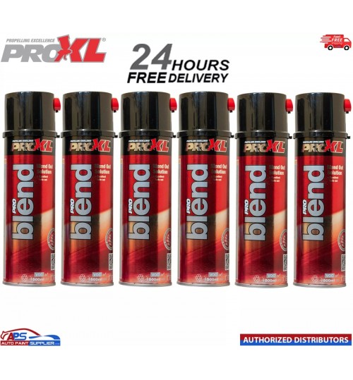 6x Proxl Pro Blend Blend Out Solution Fade Out Thinners 500ml Aerosol